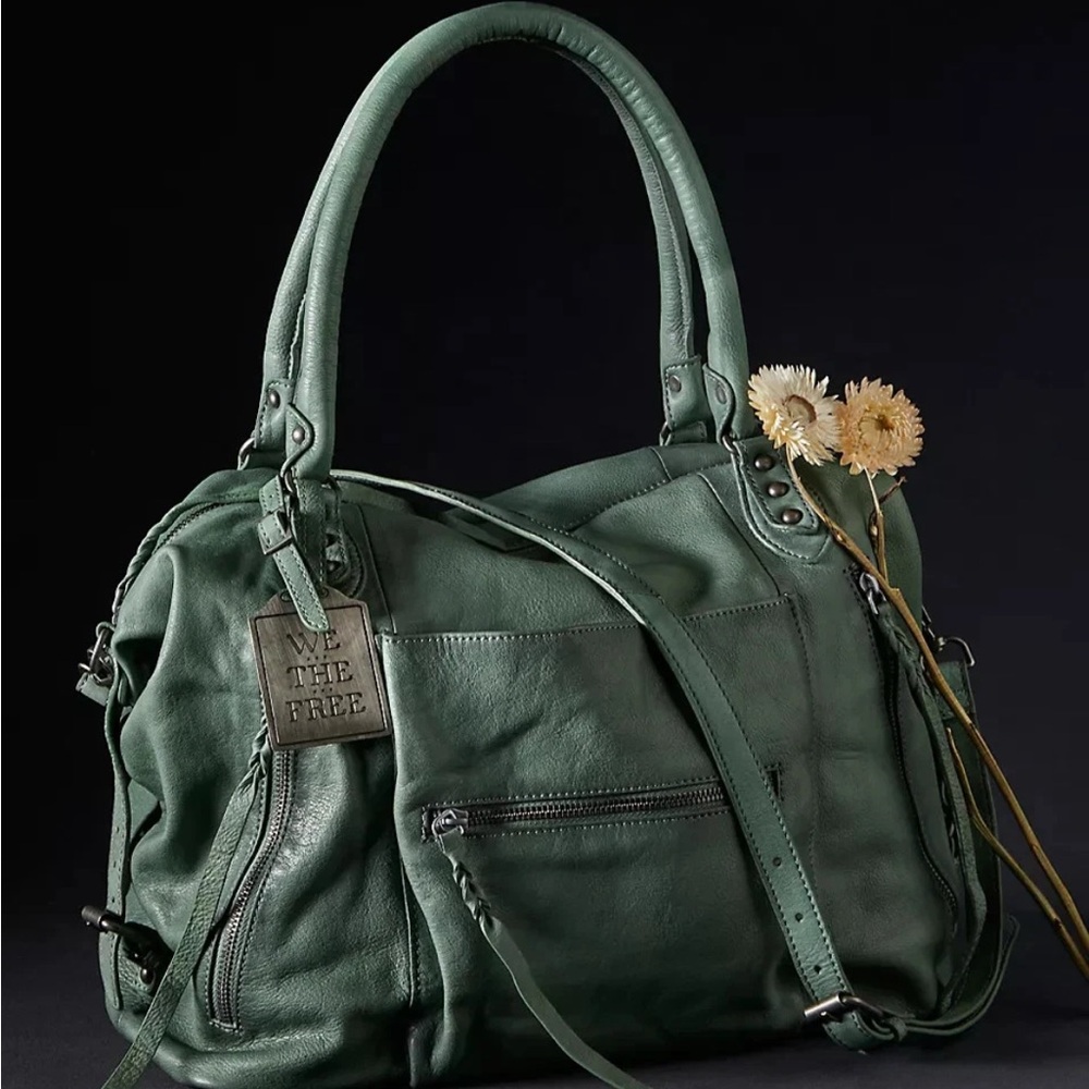 Free People We The Free-  Emerson Tote in Secret Sage (used twice only )